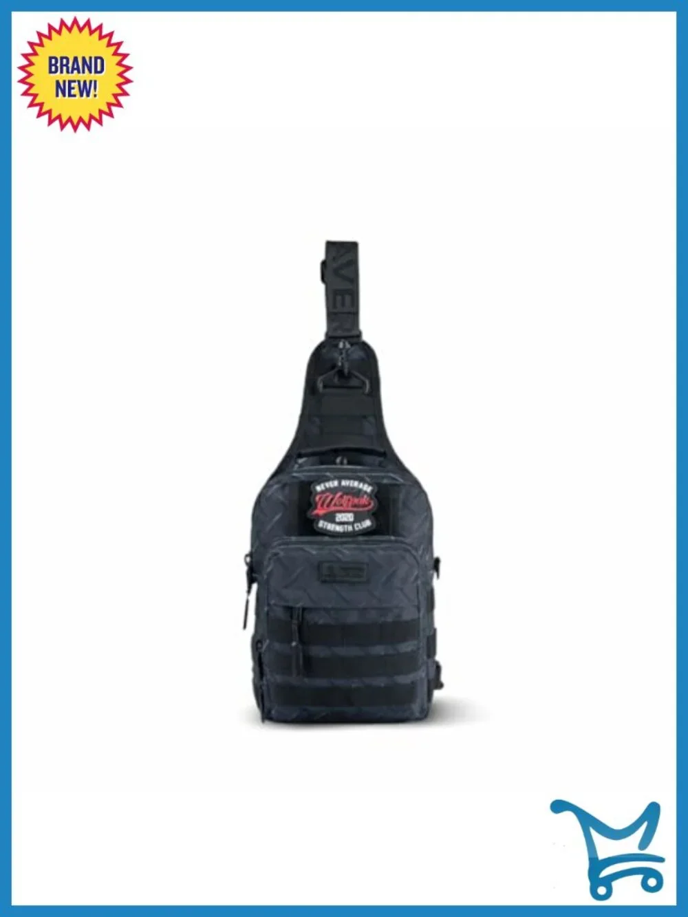 Tactical Sling Bag for Concealed Carry EDC Crossbody Daypack